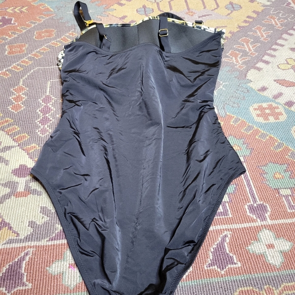 Feraud Paris Mixed Animal Print One-piece Size S C - Picture 2 of 3